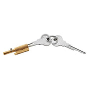 Mackie Keyhole Blocker Brass