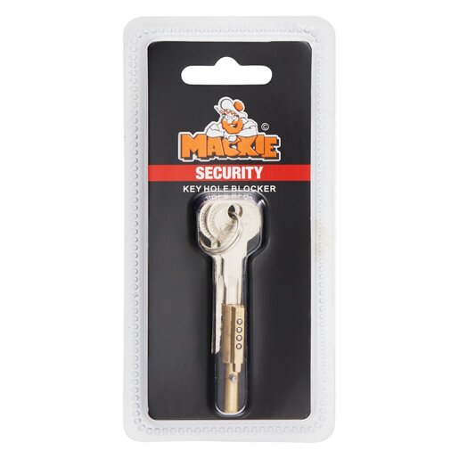 Mackie Keyhole Blocker Brass