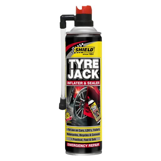 TYRE FIX RE-INFLATE 340ML SHIELD