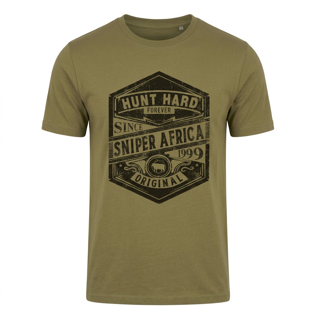 Sniper Hunt Hard T-Shirt Fatigue, Sniper Africa, Move.store