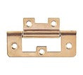 Mackie Hinge Flush B/plated 100mm
