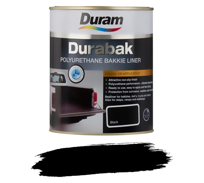 Duram Durabak Brush on 1L Black