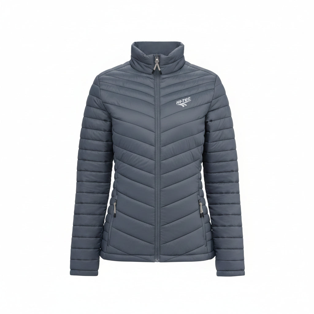 Hi-Tec Neva Packable Puffer Jacket Dark Slate