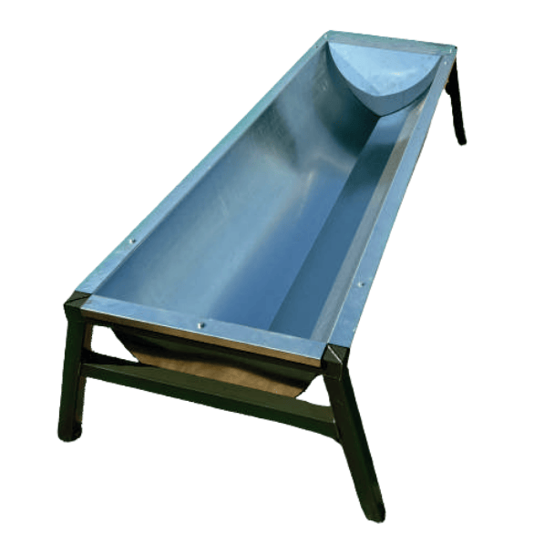 GALV CATTLE WATER TROUGH 400L (2.4M) TAL