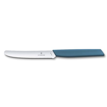 Victorinox Swiss Modern Table Knife Serrated 11 cm Blue