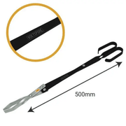 Voetspore Braai Tongs Long Alum Black