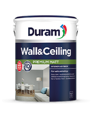 Duram Wall & Ceiling 5L White (c.p)